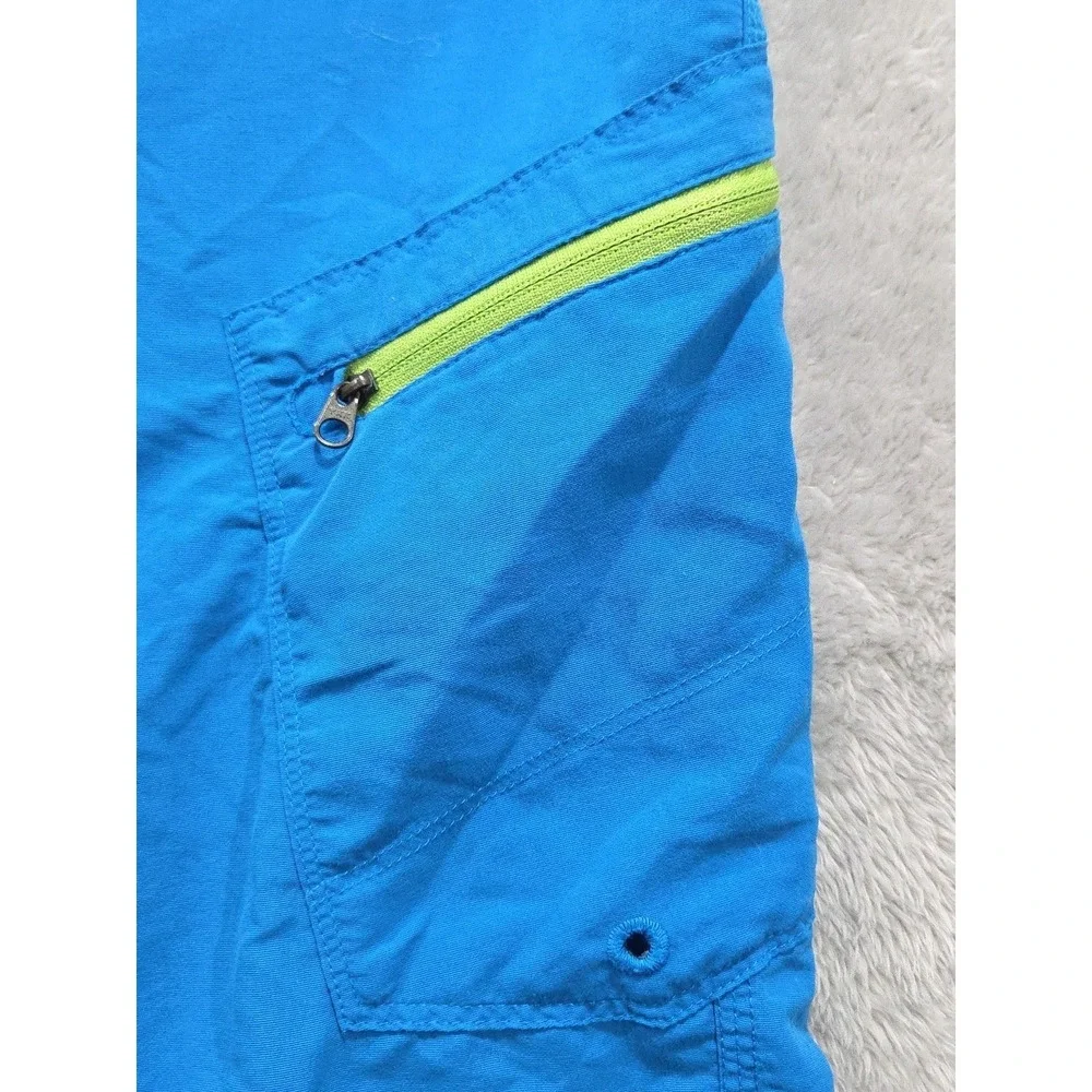The North Face Mens Swim Surf Board Shorts Trunks Bright Blue Unlined Sz 38